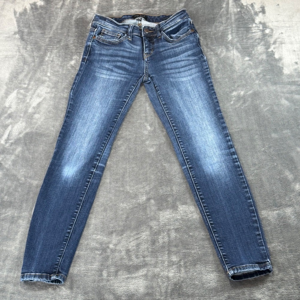 Judy Blue Skinny Jeans Dark Wash Low‎ Rise  Womens Size 3/26 Stretch Denim